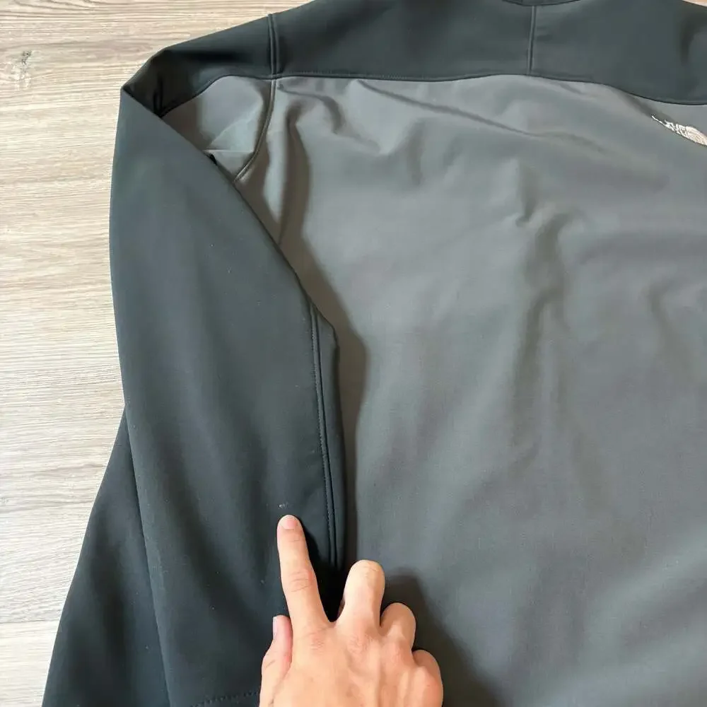 The North Face Apex Bionic Softshell Jacket Gray Black Men's L